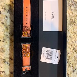 Coach Tea Rose Apple Watch Band 38/40mm